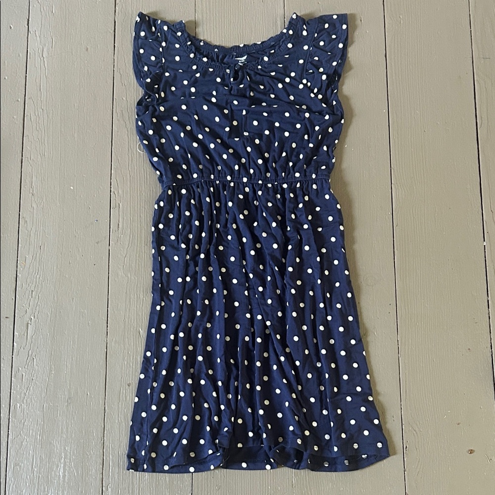 Cute polka dot navy dress from Old Navy